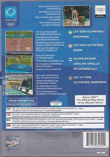 Athens 2004 - PS2 - Platinum (Genbrug)